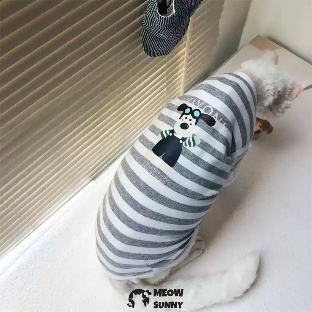 Hairless cat clothes thin style net celebrity pure cotton vest sleeveless bottoming shirt