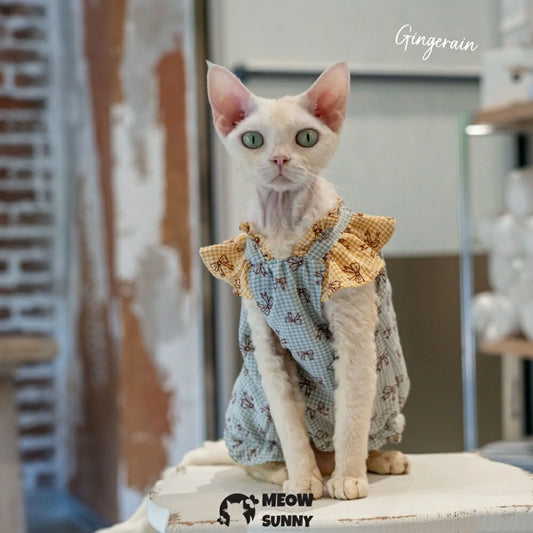 Hairless cat summer breathable light cute dress