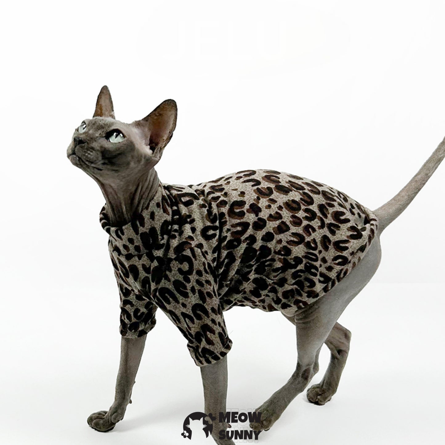 Leopard Print Thin Pet Cat & Dog Bottoming Shirt Trendy And Cool