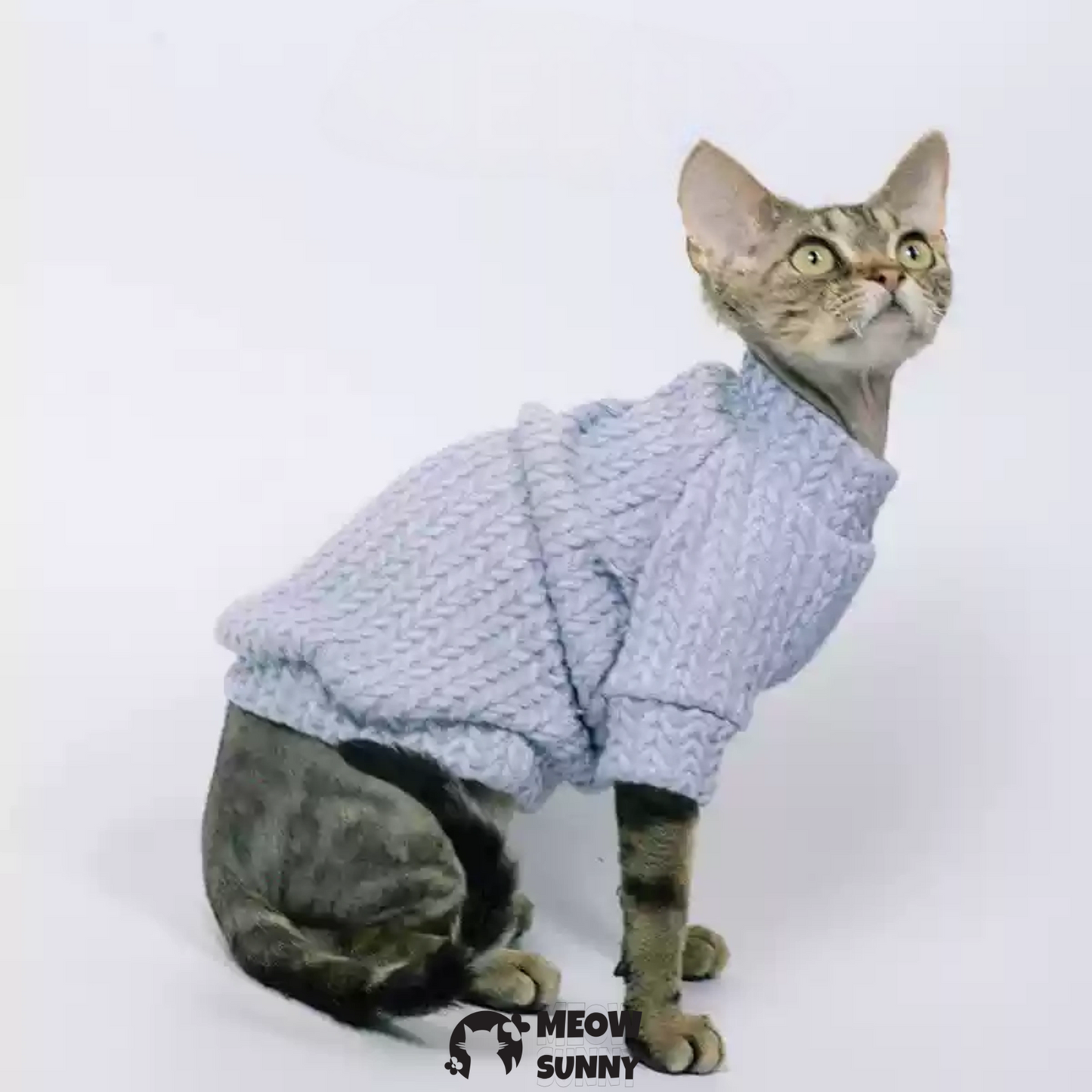 Wove Pet Cat  Knitted Sweater,Pink