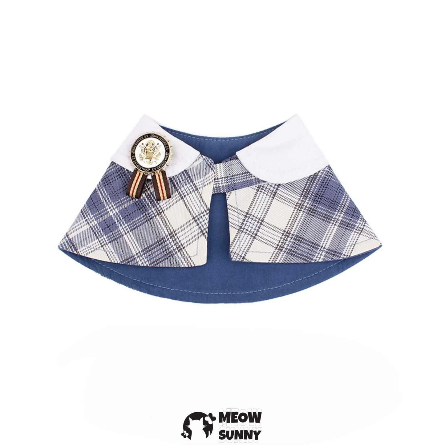 Elegant Dog & Cat Cape Plaid Holiday Pajama
