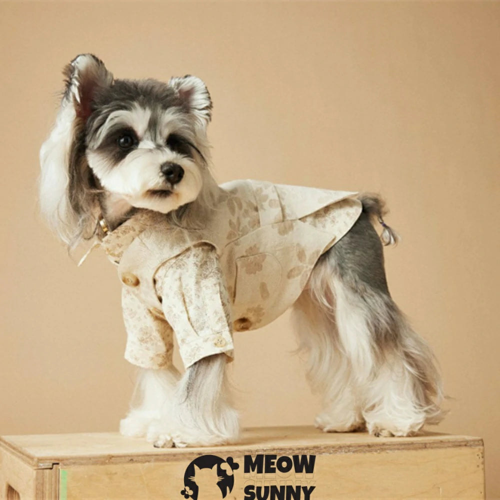Pet Clothes Spring Suit Vest Puppy Jacket Vest