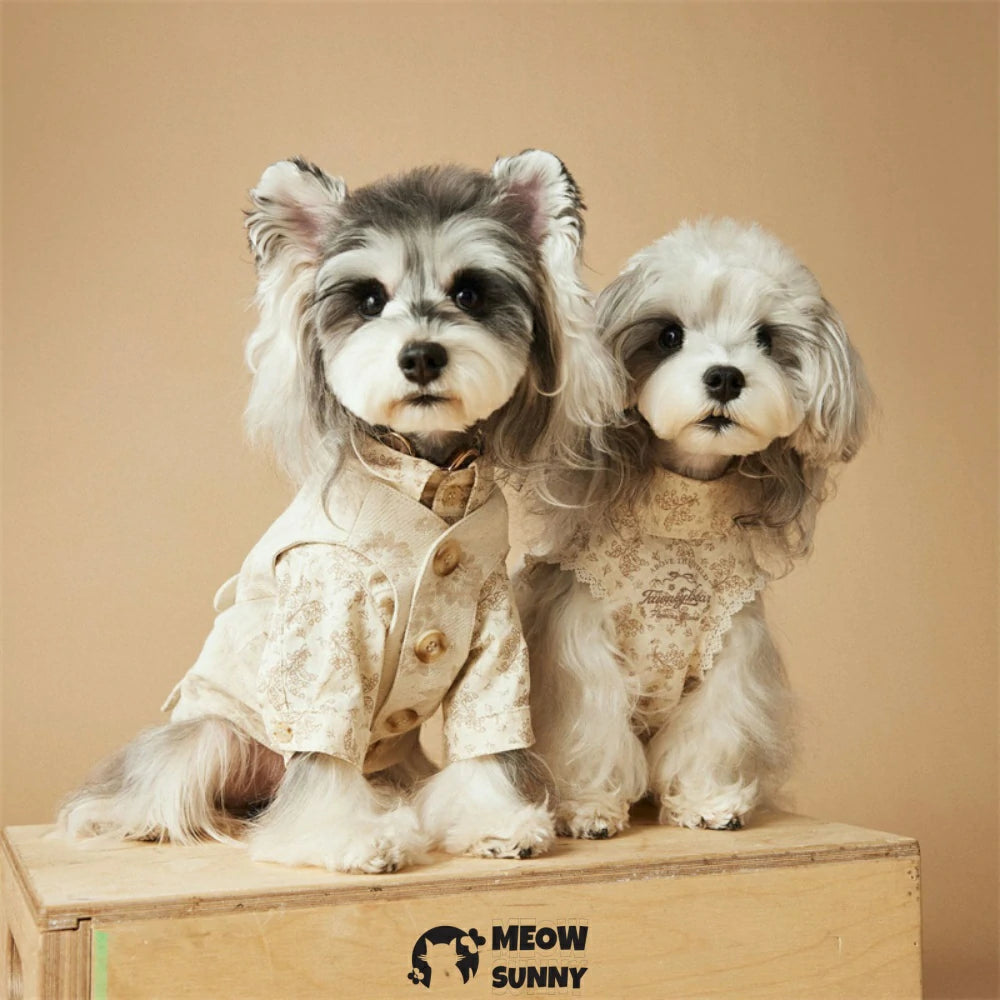 Pet Clothes Spring Suit Vest Puppy Jacket Vest