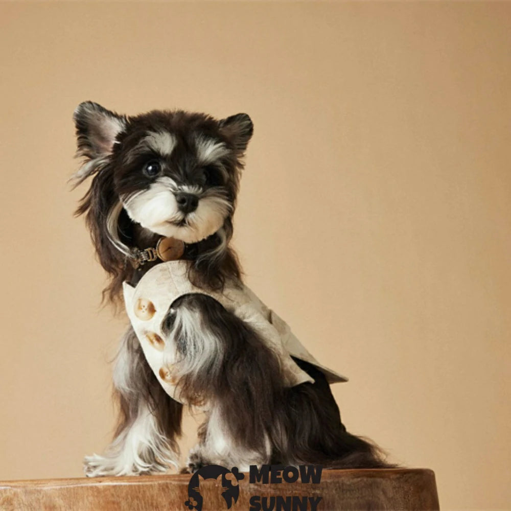 Pet Clothes Spring Suit Vest Puppy Jacket Vest