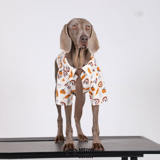 Pet Clothing Breathable and Cool Beach Style Big Dog Boy and Girl Shirt
