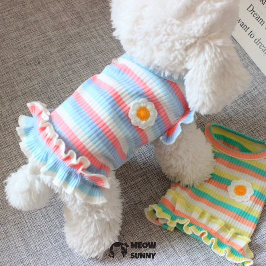 Pet Tutu Skirt Puppy Summer Dresses Suitable for Small Medium Dog