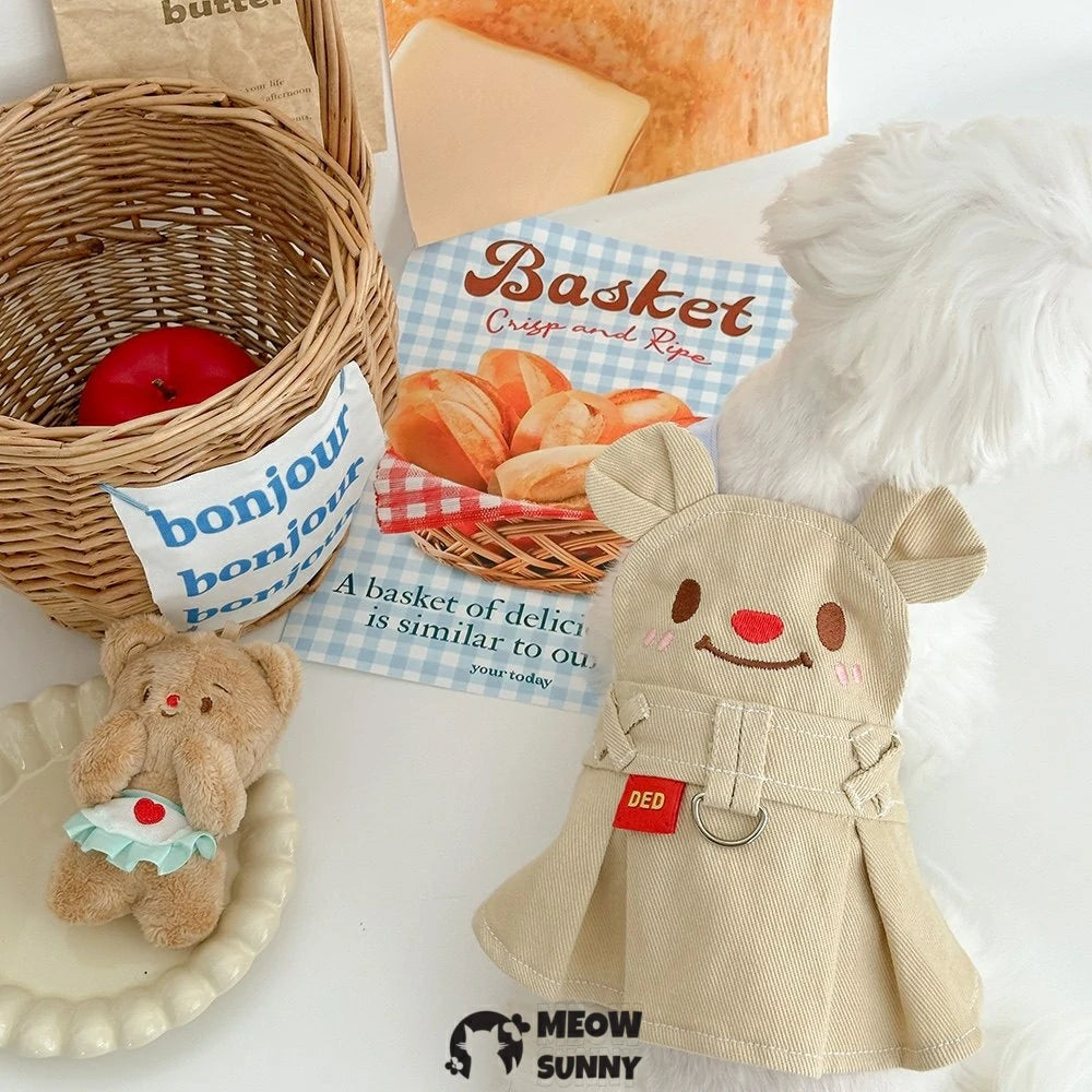 Pet clothes, dog harness dress/vest