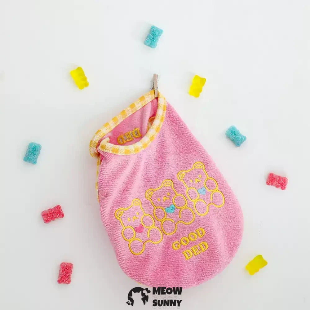 Pet clothes, dog home wear, sleeveless vest