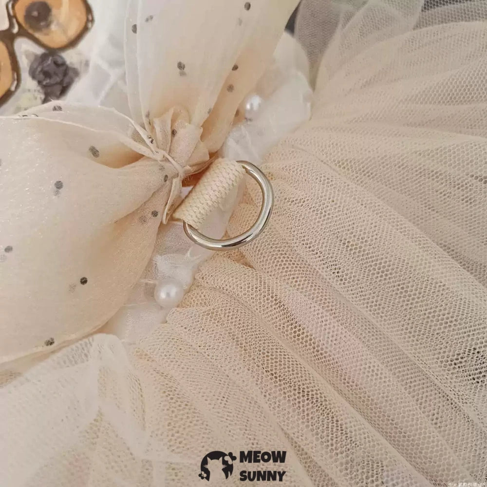 Pet clothes dog skirt summer dress princess skirt