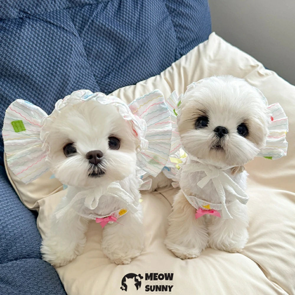 Pet clothes for dogs, thin and breathable summer clothing for small dogs.