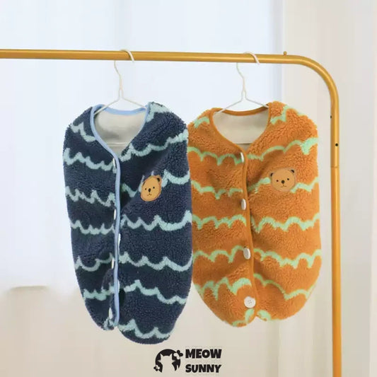 Pet dog vest cute corgi teddy small and medium dog vest