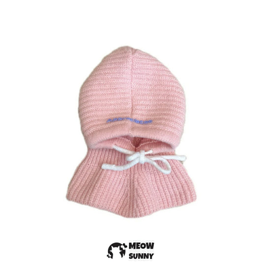 Pet hat puppy winter warm knitted scarf hat