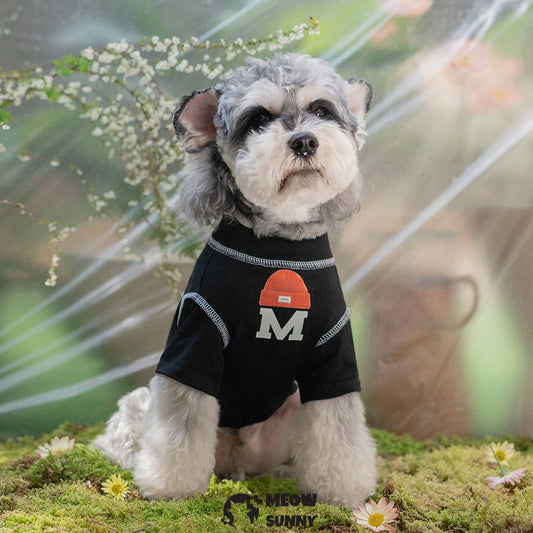 Popular Hip Hop Summer Thin Dog Comfortable Fashion T-shirt