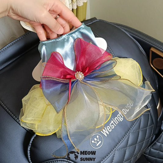 Princess Tulle Dress Pet Clothes Dog Princess Dress