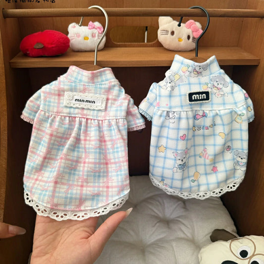 Puppy home clothes pet clothes bottoming shirt autumn style