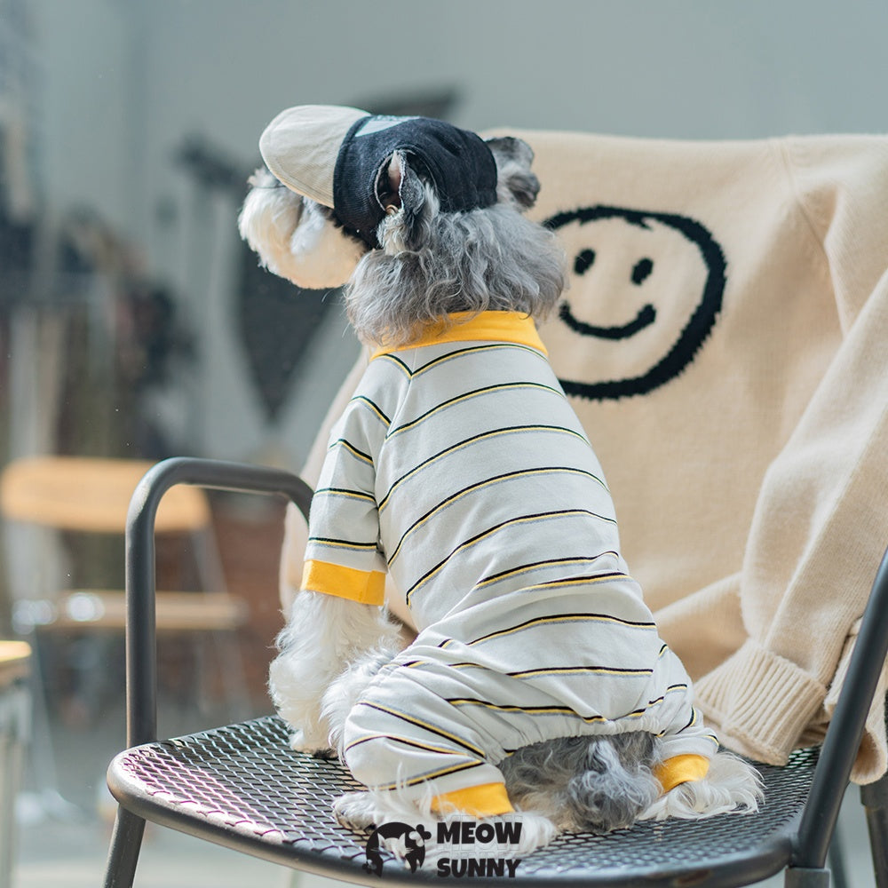 Simple popular summer thin comfortable and fashionable dog jumpsuit