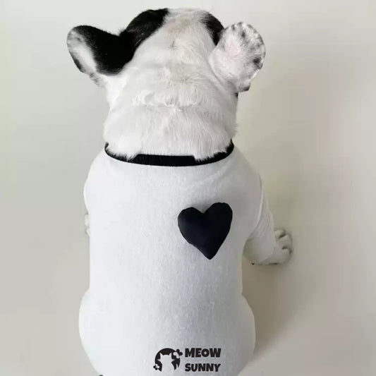 Cozy Pet Jammies Breathable Solid Color Jumpsuit for Small Dogs