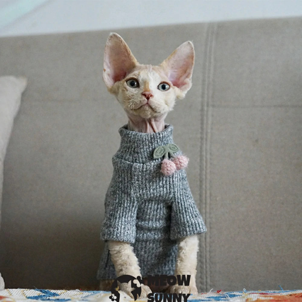 Sphinx Spring and Autumn Warm Stretch Knitted Sweater Cat Clothes