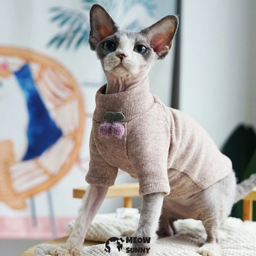 Sphinx Spring and Autumn Warm Stretch Knitted Sweater Cat Clothes