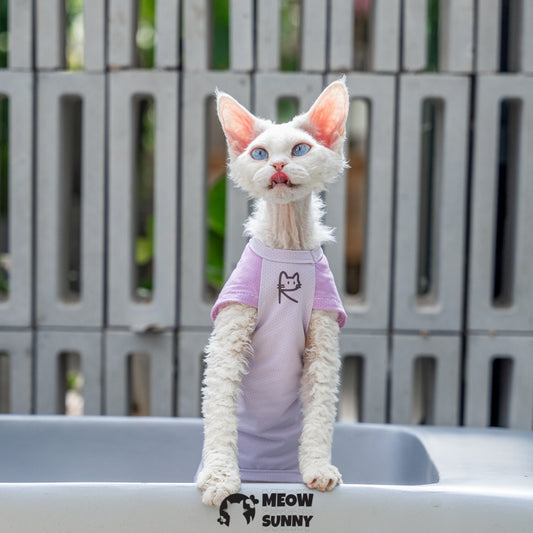 Sphynx Hairless Cat Summer Cotton cool quick-drying T-Shirts