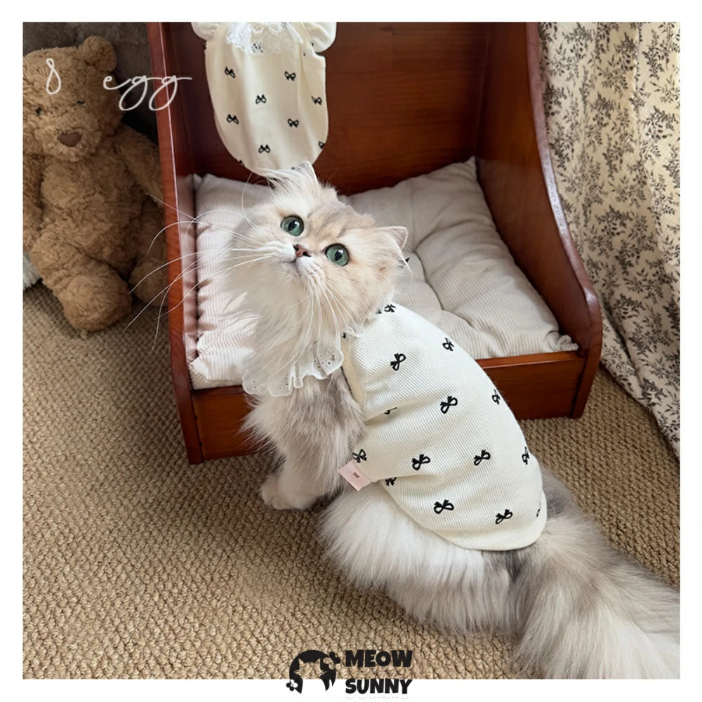Sphynx Hairless Cat Summer Thin Stretch Pajamas