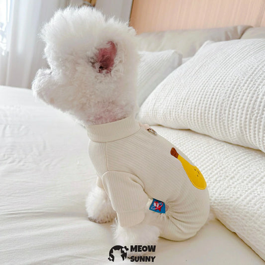 Thin summer dog clothes, anti-hair loss, traction clothes
