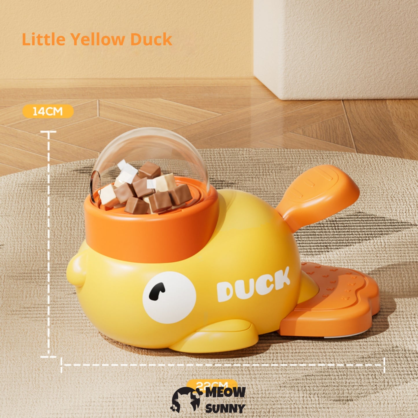 Duck Treat Dispenser, Duck Dog Treat Dispenser