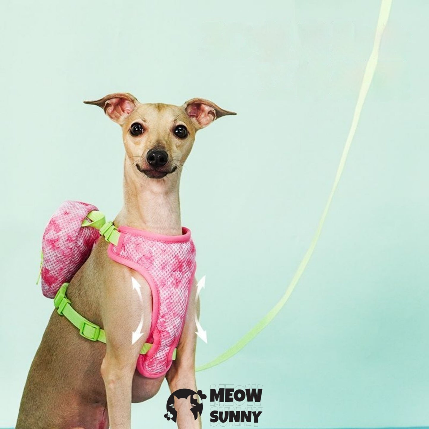 Nylon Dog Harnesses Tow Rope with Small Bag