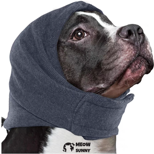 Pet dog Soothing Headgear Neck Scarf to Prevent Thunder and Scare and Soothe Emotions
